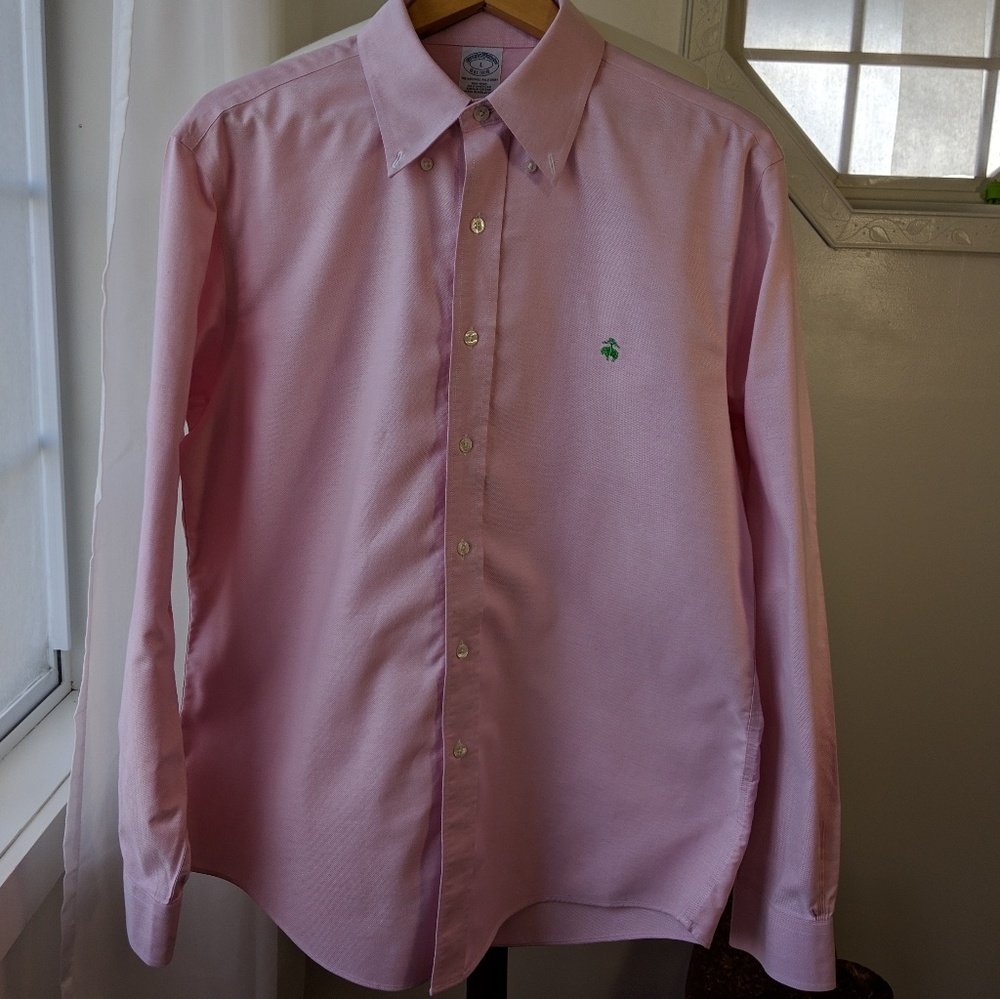 BROOK'S BROTHERS SHIRTS 💯%COTTON LARGE